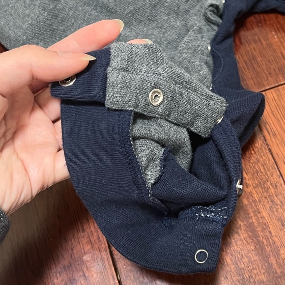 Ralph Lauren Babygrow Colour-Blocked Cotton Jumpsuit Polo Coveralls One Piece - Picture 5 of 8